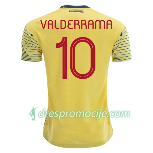 Kolumbija Dres Carlos Valderrama 10 Domaći Copa América 2019 Kratkih Rukava Kolumbija Dres Carlos Valderrama 10 Domaći Copa América 2019 Kratkih Rukava